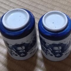 無料！長崎　夫婦湯呑みセット　少し小振りで持ちやすい　NAGASAKIの画像