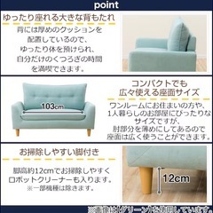 ローソファにもなるコンパクトソファ(Nパック4 BE)の画像