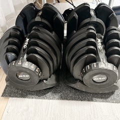 可変式ダンベル 5〜40kg MRG 17段階 2個セットの画像