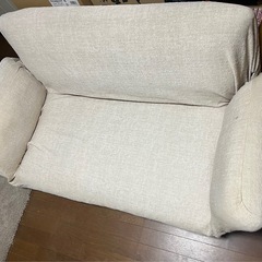 2人がけ ローソファ ベッド  の画像
