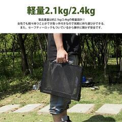 キャンプ テーブル 高さ調整 メッシュテーブル 折りたたみ コンパクト収納袋付の画像