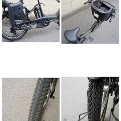 {受付中}🔴⭐️超特価⭐🔴電動自転車 ヤマハ 20インチ 子供乗せ アシスト 中古 062302の画像