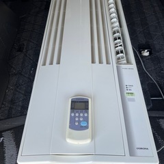 コロナ　窓用エアコン　枠付き