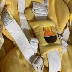 Combi プーさんベビーチェア　手動でスイングできるの画像