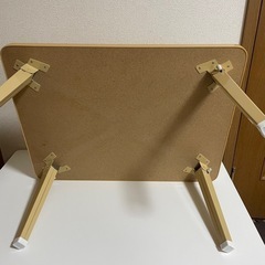『決定致しました』ニトリ　テーブル　美品の画像