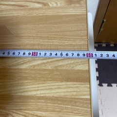 『決定致しました』ニトリ　テーブル　美品の画像