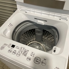 美品 東芝 4.5キロ 洗濯機 2022年製の画像