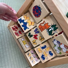 Ed.inter エドインター 森のあそび箱 名入れセットの画像