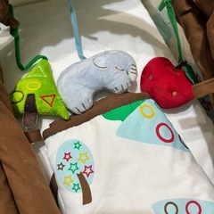 ポータブルベッド&プレイジムの画像