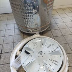 札幌市近郊の方限定！送料無料！分解清掃済！ハイアール 洗濯機 JW-U55MK 5.5kg 2024年製の画像