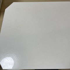 折りたたみローテーブル　ホワイトの画像