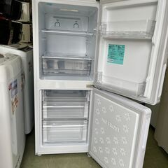 【リサイクルショップ ピカソ 小松原】🧊✨2021年製‼️大容量148L✨Haier 2ドア冷凍冷蔵庫 JR‑NF148B（ホワイト）🍙★9456★の画像