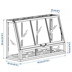 ÅKERBÄR オーケルベール　IKEA イケア　温室の画像