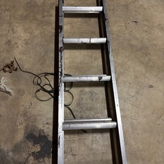 〆切アルインコ 2連はしご BXV70 全長7020 高所作業の画像