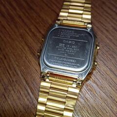 チープ　CASIO　データバンク　ゴールド✨の画像