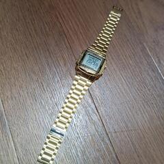 チープ　CASIO　データバンク　ゴールド✨の画像