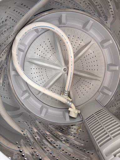 ✨ 2024年製 アイリスオーヤマ 洗濯機 5kg  シンプル＆ミニマルデザイン / ほぼ未使用 ?【配達可能・保証付き】