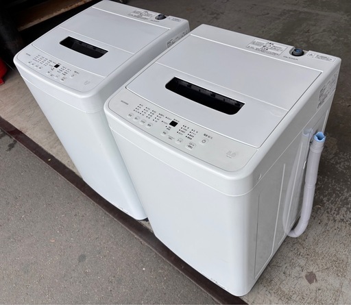 ✨ 2024年製 アイリスオーヤマ 洗濯機 5kg  シンプル＆ミニマルデザイン / ほぼ未使用 ?【配達可能・保証付き】