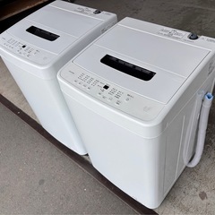 ✨ 2024年製 アイリスオーヤマ 洗濯機 5kg  シンプル＆ミニマルデザイン / ほぼ未使用 🚚【配達可能・保証付き】の画像
