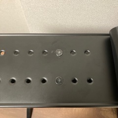 43型Panasonicテレビとテレビ裏ラックの画像