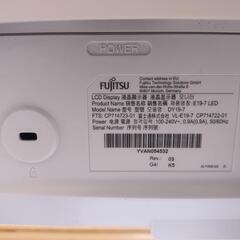 富士通 PCモニター 19インチ 購入後未使用の画像