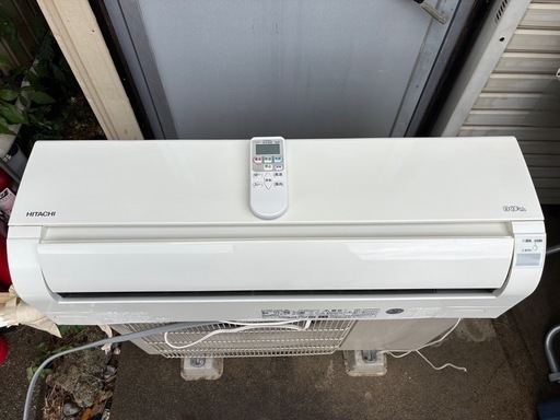 格安！早い者勝ち！しっかり冷えます！配送可！日立2017年式ルームエアコン6畳