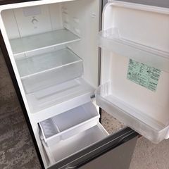 🖤 ブラック家電4点セット  冷蔵庫・洗濯機・電子レンジ・炊飯器 🚚【配達可能・保証付き】の画像