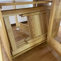 折りたたみ　ダイニングテーブル　の画像