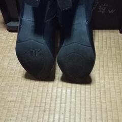 ショートブーツ　黒の画像