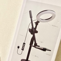 手元撮影LEDスマホスタンド