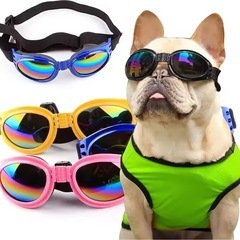 愛犬用 スポーティ ミラーサングラス ゴーグル インスタ映え ア...
