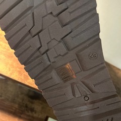 通販で買った厚底ムートン風ブーツ サイズ39の画像