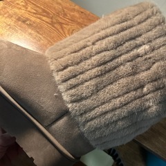 通販で買った厚底ムートン風ブーツ サイズ39の画像