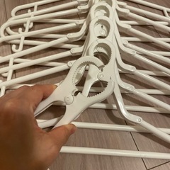 風の強い日も安心！ニトリ ハンガー10本セットの画像