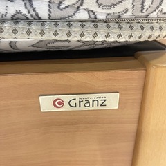 💥激安💥❗️配送無料❗️Granzシングルベッドフレーム　シモンズマットレスセットの画像