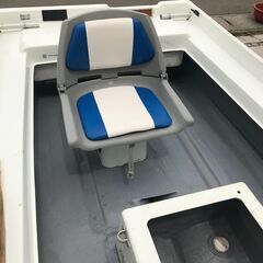  湘南高圧タンク工業　パーフェクター13　PF13　8馬力船外機付き　カートップボートの画像