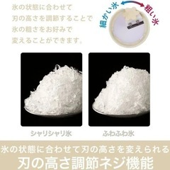 大人のふわふわかき氷器 DHIS-B3MBEの画像