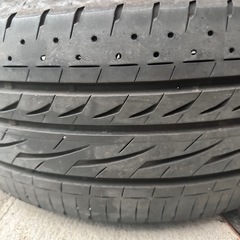 235/50R18 BRIDGESTONE タイヤ 2本セット 2021年製 溝6〜7mm 直接引取OKの画像