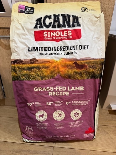 (未開封新品)アカナ グラスフェッドラム 11.4kg (ACANA) ドッグフード