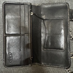 パイソン柄 長財布の画像