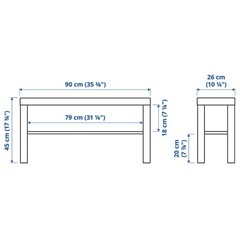 IKEA LACK テレビボードの画像