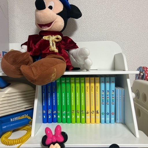 ディズニー英語システム棚DVDmateセット2017購入