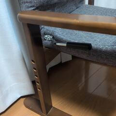 リクライニング高さ調節可能ハイバックソファーの画像