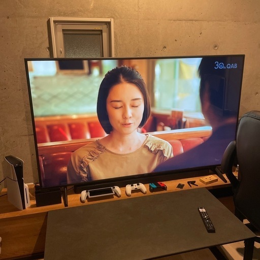SONYブラビア75インチ　テレビボードセット