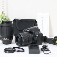 美品✨ Nikon D40x ダブルズームセット 一眼レフカメラの画像