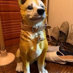 柴犬の置き物