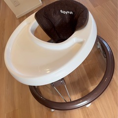 Babycraft 歩行器 ホワイト/ブラウンの画像