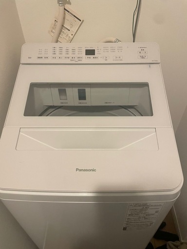 高年式　
Panasonic 8キロ　2024