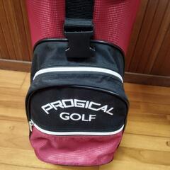 PRODIGAL GOLF キャディバッグ レッド/ブラック☆商談中の画像