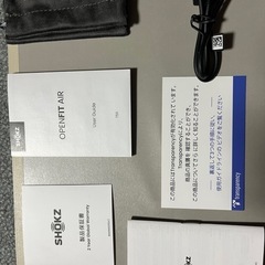 
SHOKZ OpenFit Air ブラックの画像